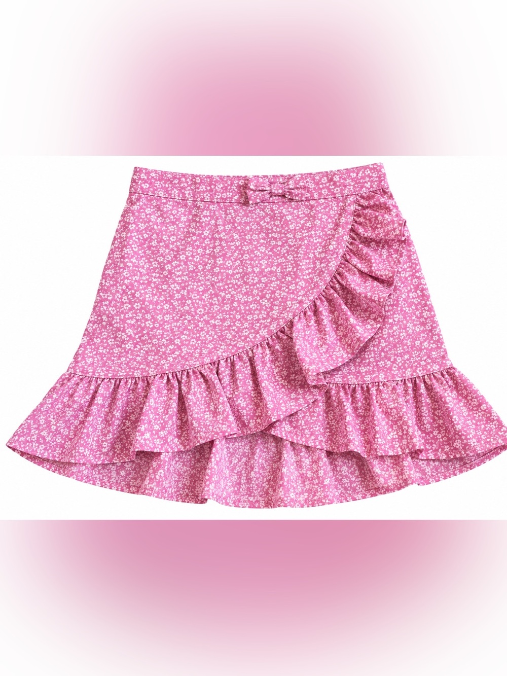 NWT‎ Soly Hux pinkish floral girls skirt